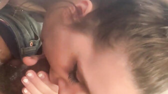 You can tell she love sucking BBC