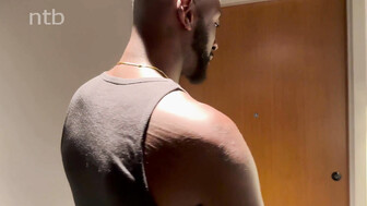 Pure bred blond cuckold white mare gets creampie from her bbc buck