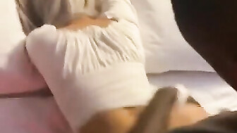 Hot blonde wife BBC doggystyle