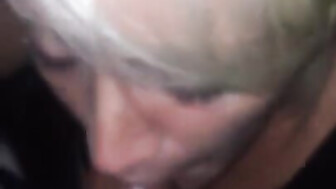 White blonde sucking BBC till it nuts