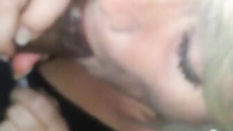 White blonde sucking BBC till it nuts