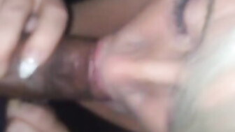 White blonde sucking BBC till it nuts