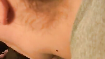 White girl sucks Black dick