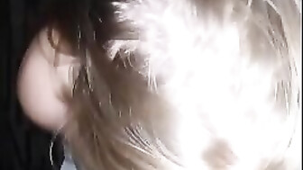 Feeding My Love Gravy to a Hungry Hot Blonde College Babe