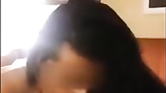 Young attractive wife was separated from her husband during our fun time