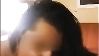 Young attractive wife was separated from her husband during our fun time