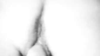 Mature BBW Hairy wife enjoys dildo