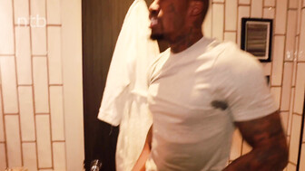 Sexy tattooed blonde gone wild with BBC bull