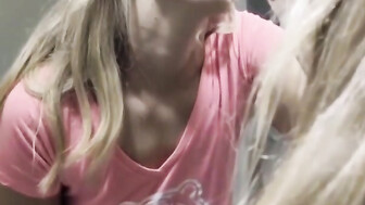 Husband films hot blond wife with BBC