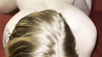 PAWG worships black daddys BBC