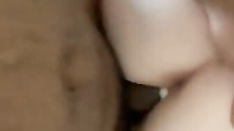 Amateur PAWG takes BBC backshots and creams