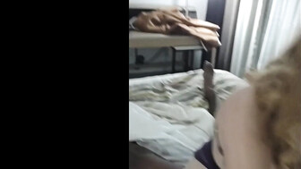 Redhead PAWG white wife with big boobs having fun with black boyfriend