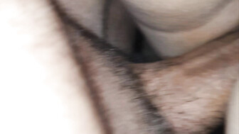 Cumming asian wife moaning sexy hairy wet pussy