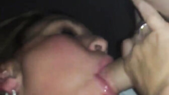 Fit young bull cums on wife