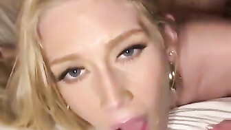 Oiled up White Wife submits to bbc