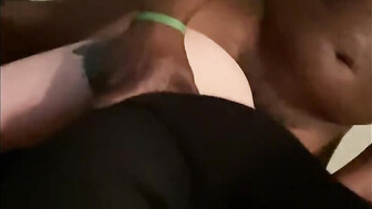 Hottie loves Black cock