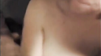 BBC bull and slutty white wife with glasses