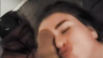 BBC bull and slutty white wife with glasses