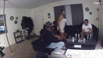 I had a ass smacking competition and fucked both these guys wives