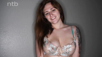 Fiery redhead white babe takes some serious bbc anal beating