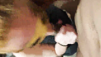 Getting blown by a hot, long red haired, southern mom