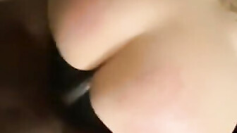 Throwing all that big booty back on BBC