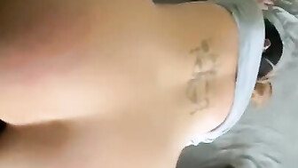 Throwing all that big booty back on BBC