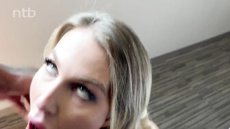 Perfect white blonde and handsome BBC lover