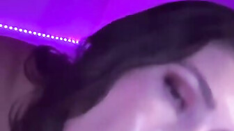 Hottie blows Big black cock