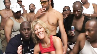 Hot MILF's Crazy Gangbang