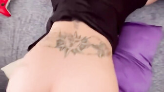 PAWG blonde loves it hard