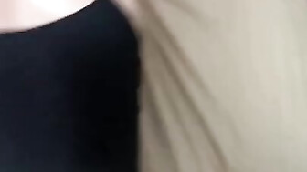 PAWG hottie came three times on black cock