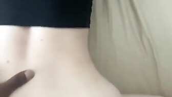 PAWG hottie came three times on black cock