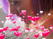 Lady with purple hair and big booty fucked by monster BBC