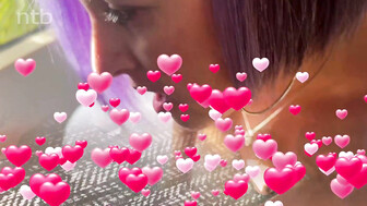 Lady with purple hair and big booty fucked by monster BBC