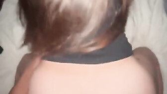 Big black cock pounds wet pussy