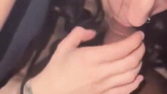 Watch young MILF blows black dick