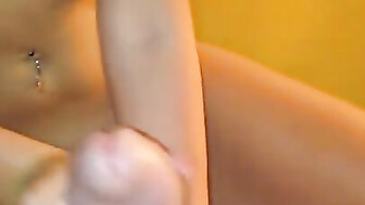 Hubby films young wife with big white cock