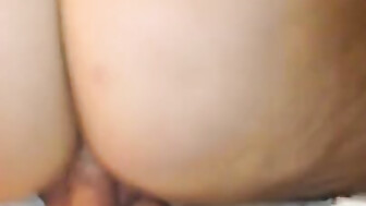 Hubby films young wife with big white cock