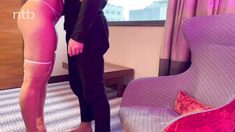 Hubby eats messy black lover's creampie after his wife got impregnated