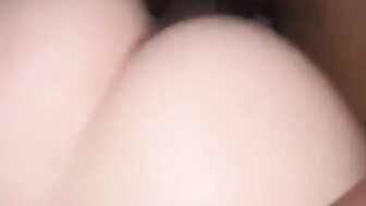 blindfolded wife from behind