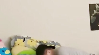 Vietnamese sexy wife had lound moaning, cumshot with BBC dildo