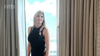 Long haired blond cuckold white milf takes that huge bbc bareback inside