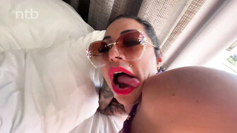 Hottie with big ass loves hard anal with big black cock