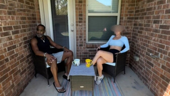 Black guy with huge dick and hotwife with big boobs