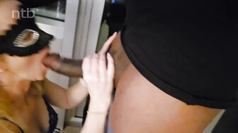 Hot white wife in sexy lingerie fucked by BBC in the hotel