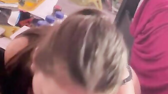 Blowjob and backshots with BBC daddy