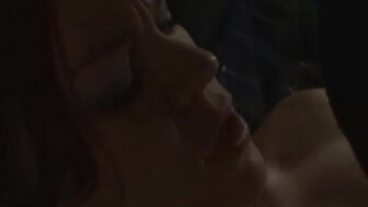 Redhead white MILF fucks fat BBC