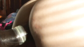 Redhead white MILF fucks fat BBC