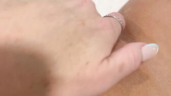 Baddie getting that pussy ready for daddy!